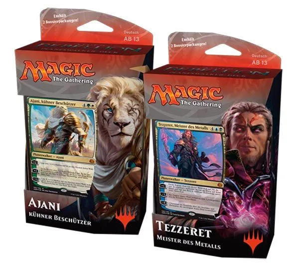 Wizards Of The Coast Magic Äther-Rebellion Planeswalker-Decks 2er Set (DE) 3 Wizards Of The Coast Magic Äther-Rebellion Planeswalker-Decks 2er Set (DE)