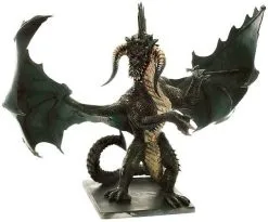 Wizards Of The Coast Dungeons & Dragons Icons - Gargantuan Black Dragon