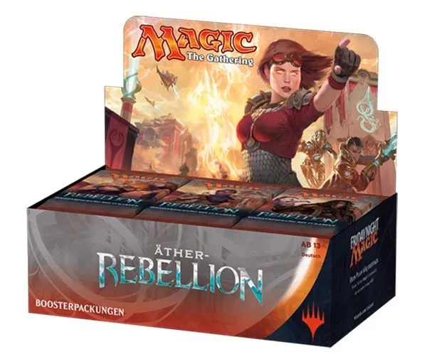 Wizards Of The Coast Magic Äther-Rebellion Booster Display (DE) 3 Wizards Of The Coast Magic Äther-Rebellion Booster Display (DE)
