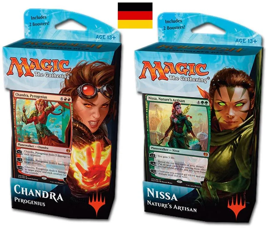 Wizards Of The Coast Magic Kaladesh Planeswalker-Decks 2er Set (DE) 3 Wizards Of The Coast Magic Kaladesh Planeswalker-Decks 2er Set (DE)