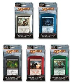 Wizards Of The Coast Magic Schmiede Des Schicksals Intro-Packs 5er Set (DE)