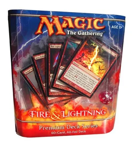 Wizards Of The Coast Fire & Lightning (Premium Deck Series, EN) 3 Wizards Of The Coast Fire & Lightning (Premium Deck Series, EN)